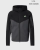 Tech Fleece 5th GEN Full-Zip Hoodie – Siyah/Yeşil