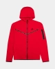 Tech Fleece Full-zip Hoodie - Kırmızı