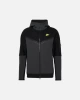 Tech Fleece Full-zip Hoodie - Siyah/Ant/Yeşil