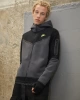 Tech Fleece Full-zip Hoodie - Siyah/Ant/Yeşil