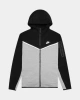 Tech Fleece Full-zip Hoodie - Siyah/Gri