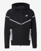Tech Fleece Windrunner REFLECTIVE Full-Zip Hoodie – Siyah