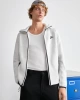 Tech Fleece Windrunner (Yeni) Full-Zip Hoodie – Açık Gri