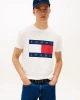 TOMMY H. Flag Logo T-shirt - Beyaz