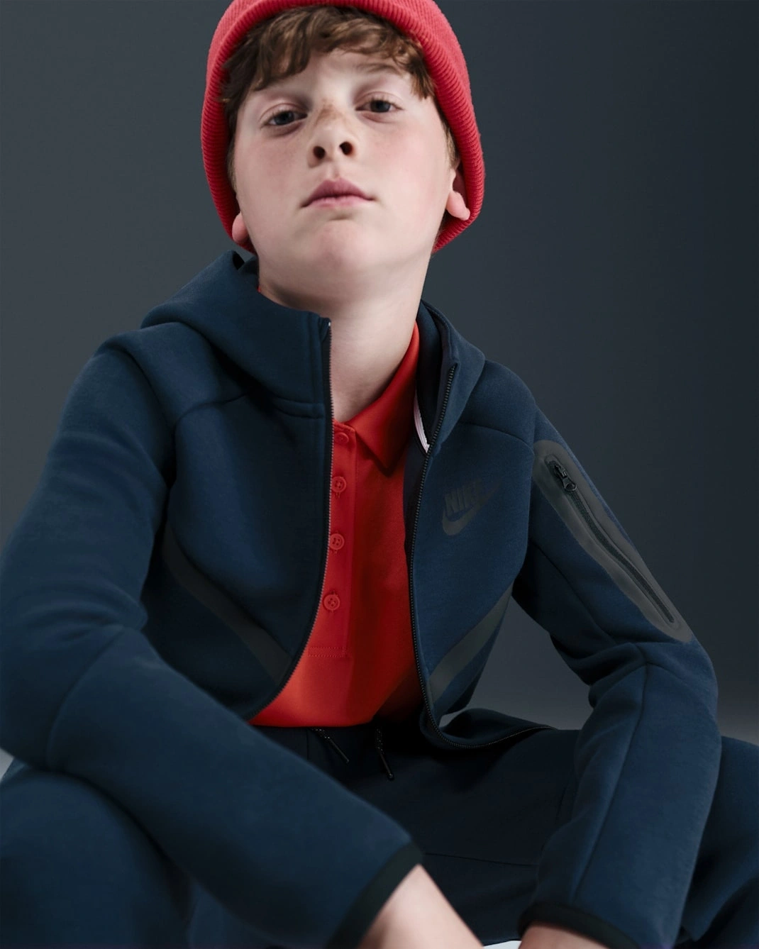 Tech Fleece 5th Çocuk Eşofman Takımı - Lacivert