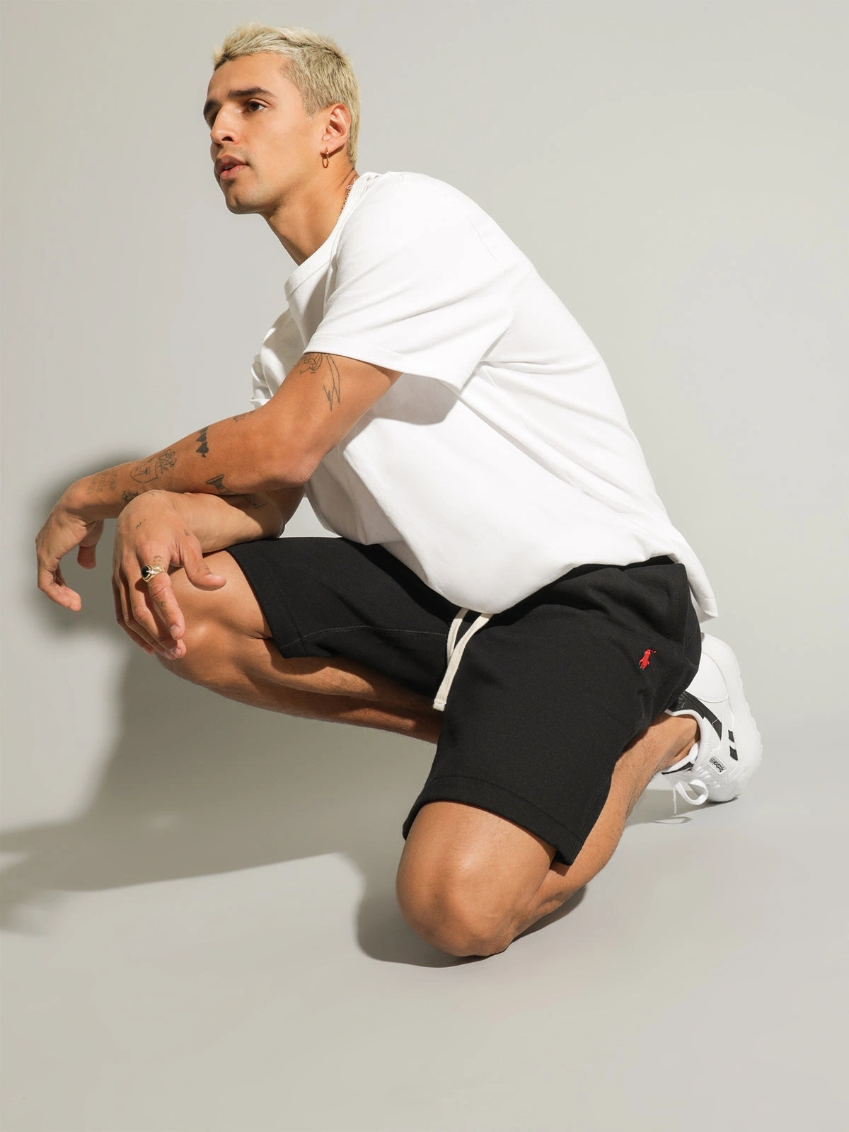 Ralph L. Basic Şort - Siyah