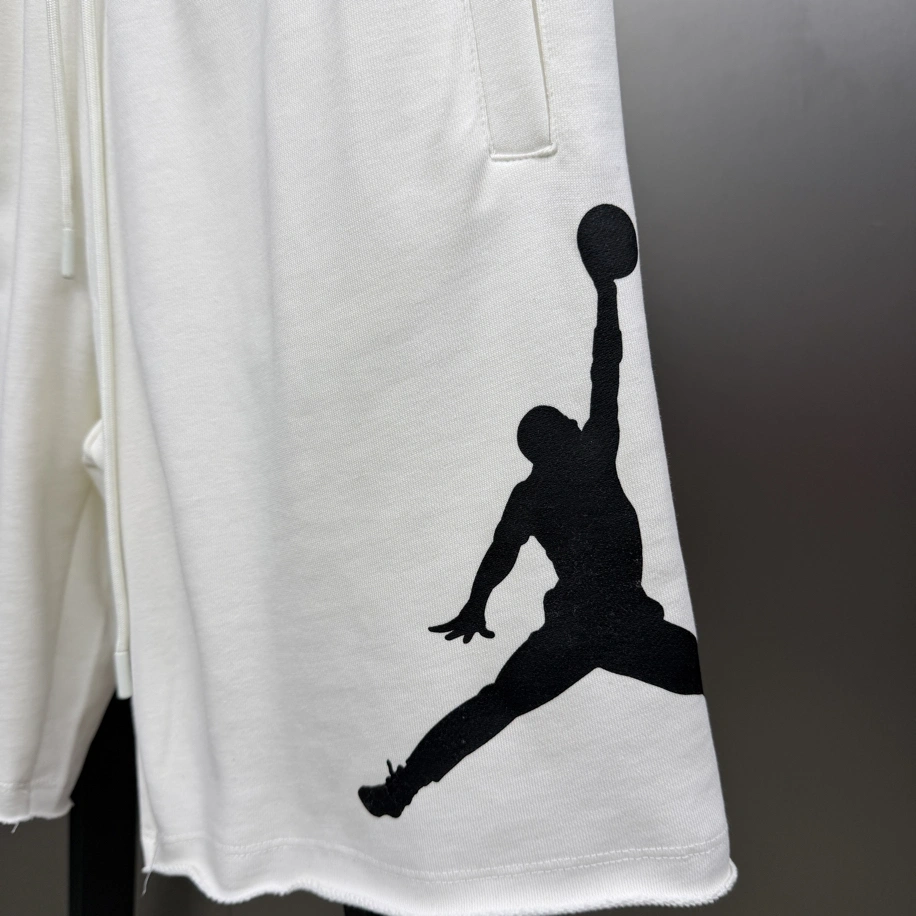 JRDN Big Logo Şort – Beyaz