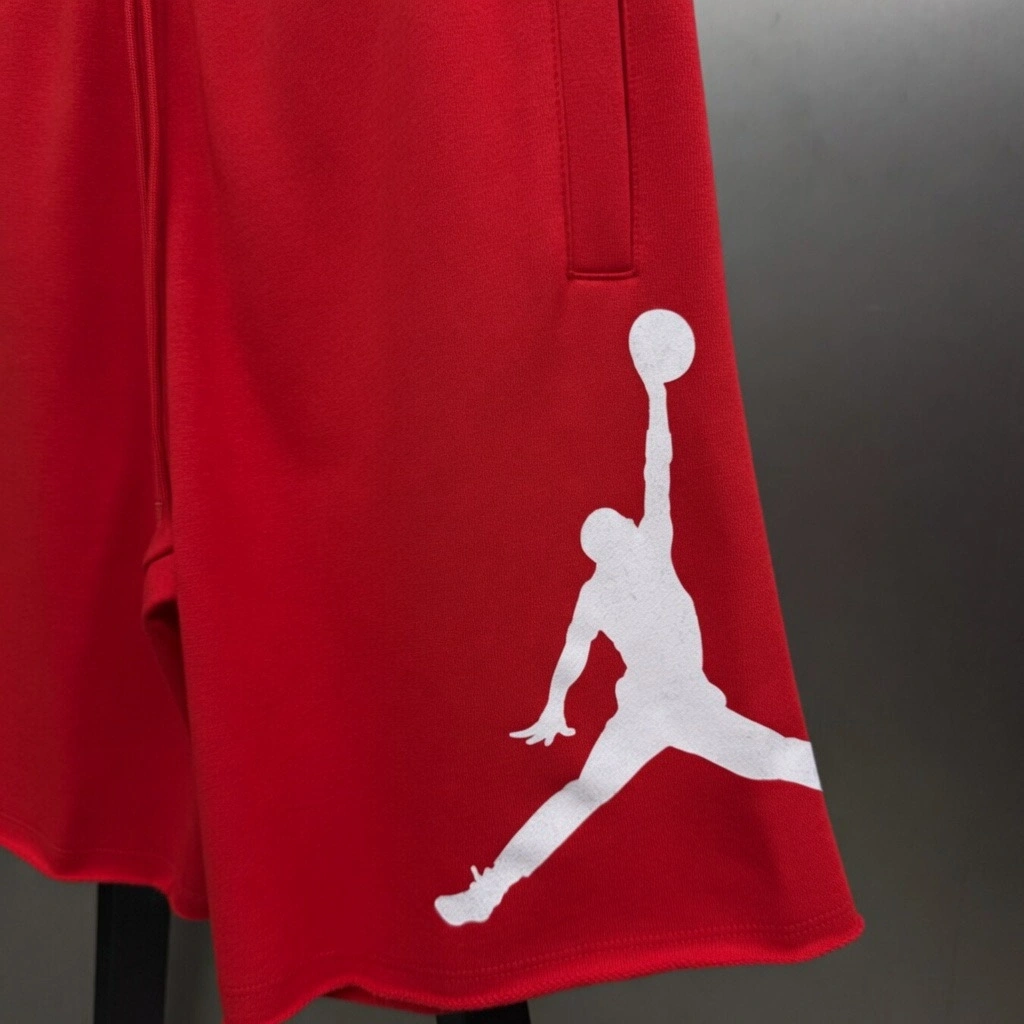 JRDN Big Logo Şort – Kırmızı