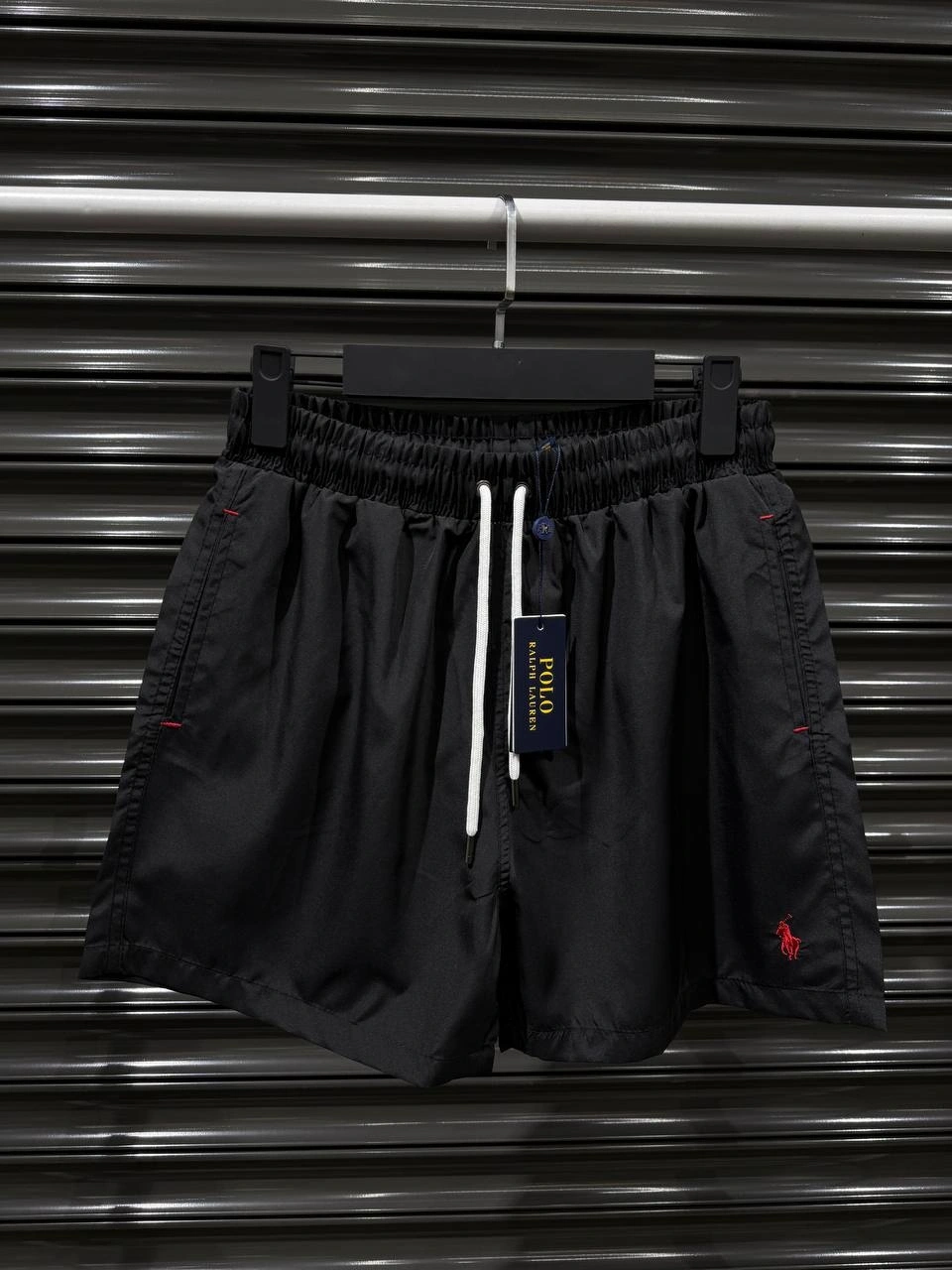 Ralph L. Deniz Şortu - Siyah