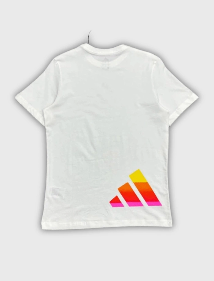 ADDS Colorful Logo T-shirt – Beyaz