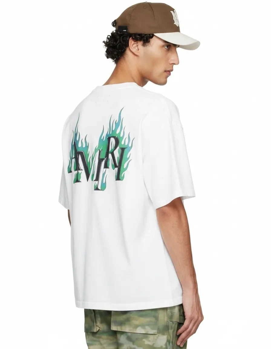 AMIRI Printed 746 T-shirt - Beyaz