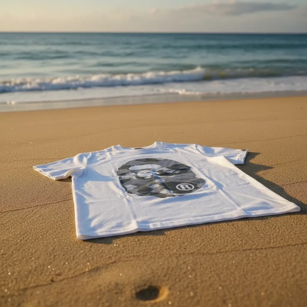 BAPE Big T-shirt - Beyaz