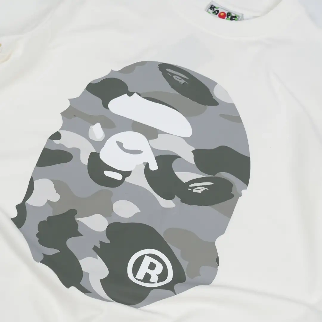 BAPE Big T-shirt - Beyaz