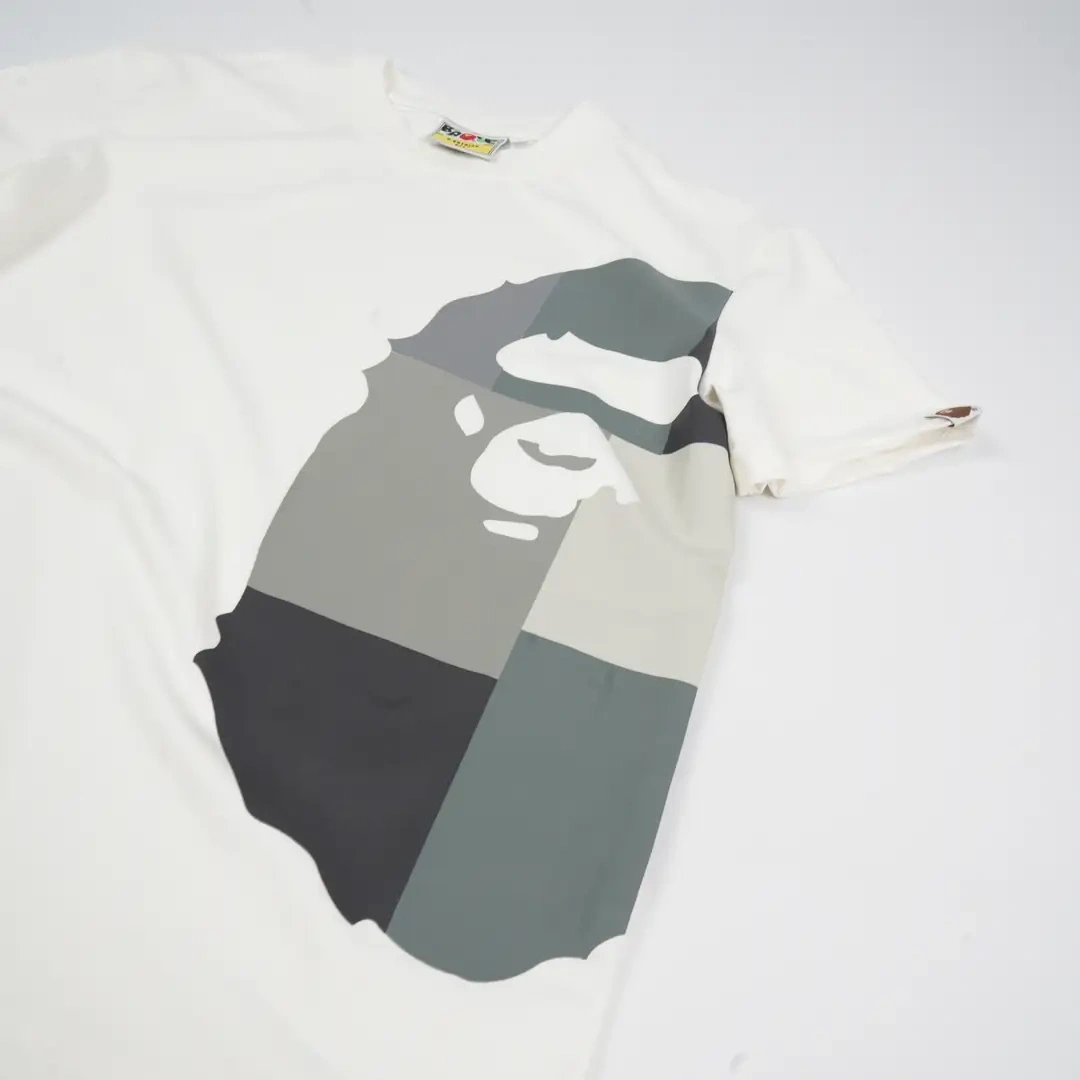 BAPE Color Camo Side T-shirt - Beyaz