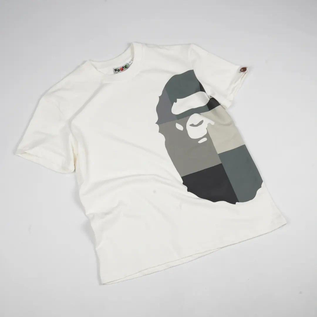 BAPE Color Camo Side T-shirt - Beyaz