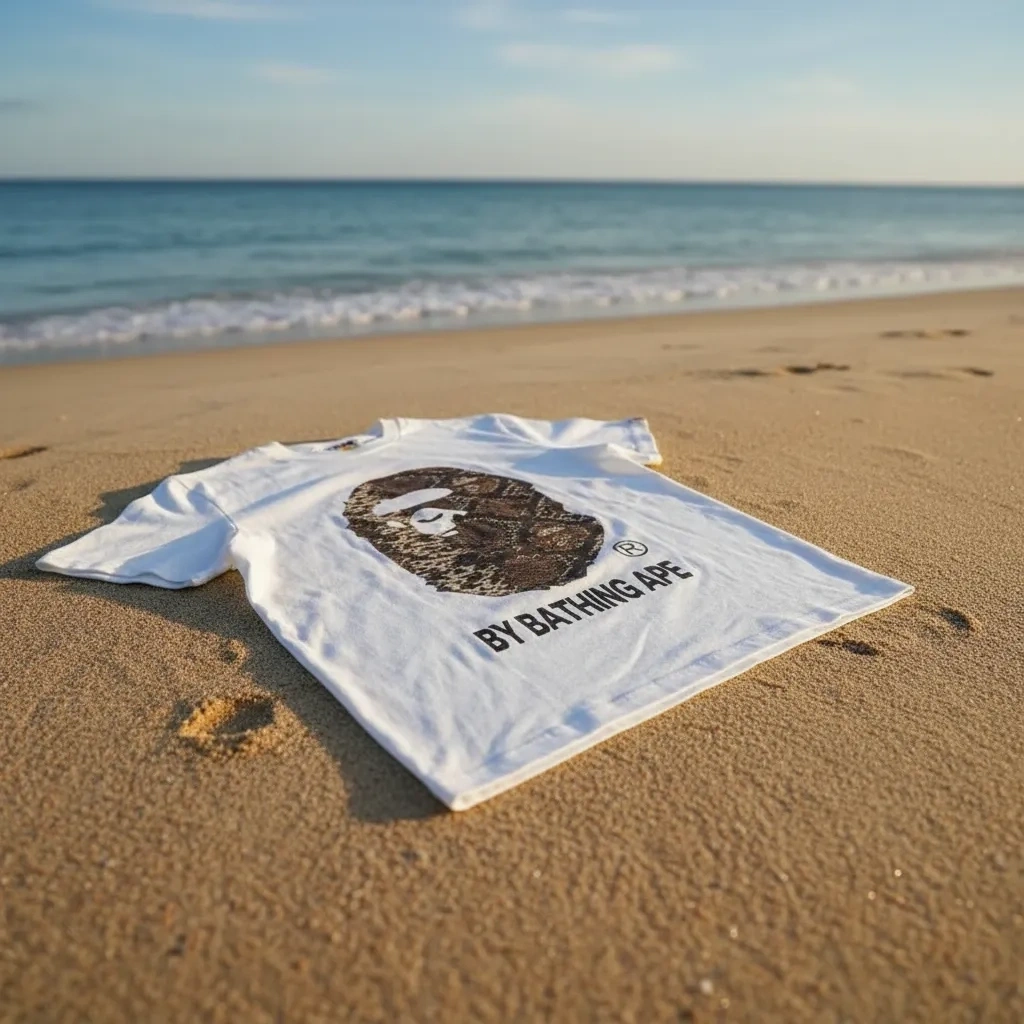 BAPE Snake BY T-shirt - Beyaz
