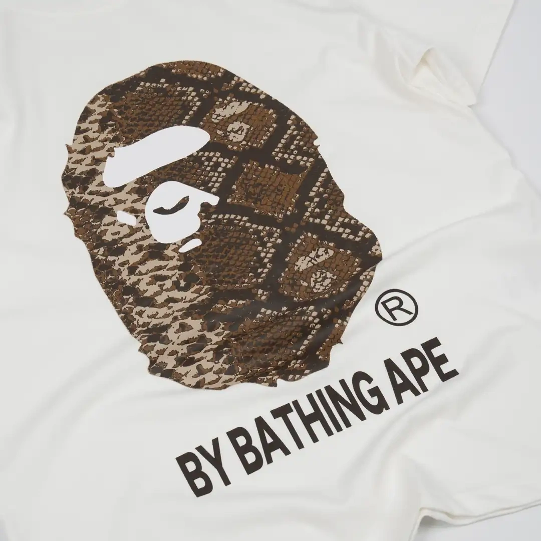 BAPE Snake BY T-shirt - Beyaz
