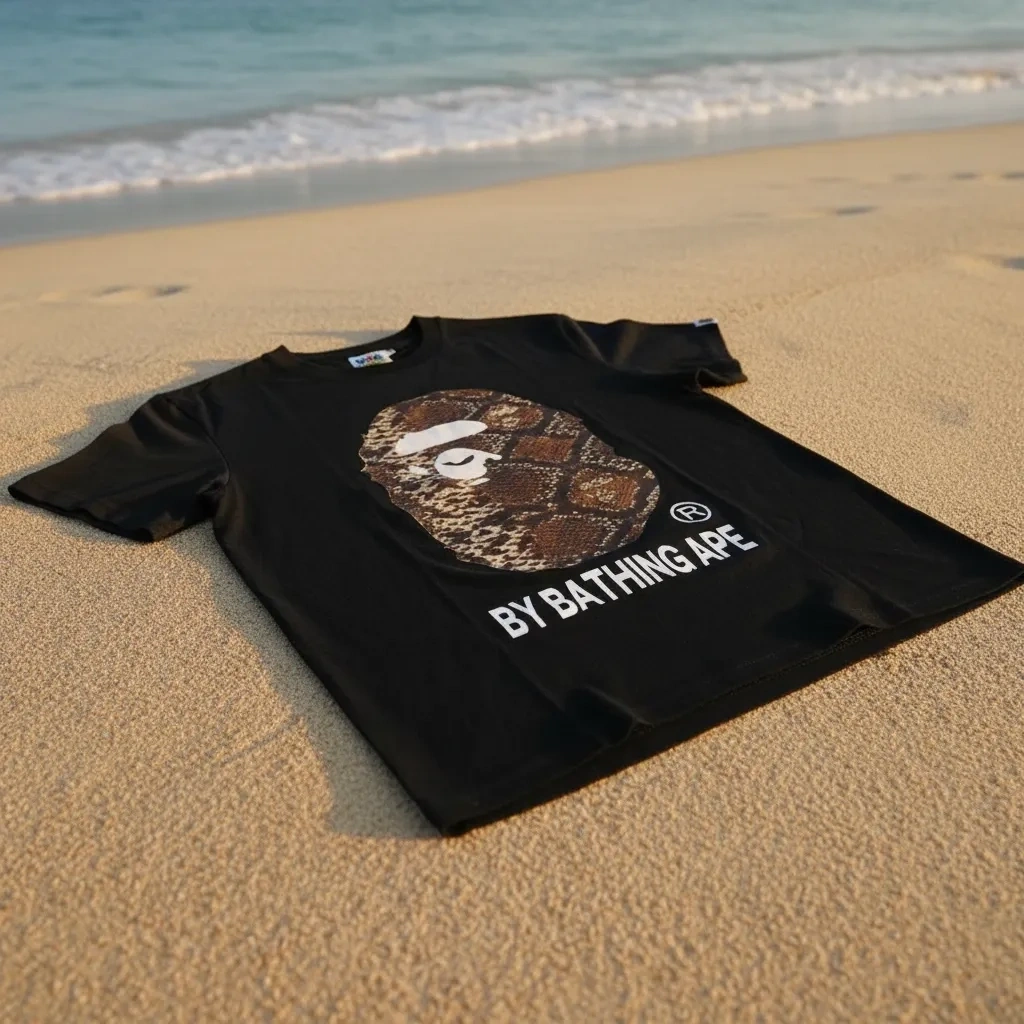 BAPE Snake BY T-shirt - Siyah