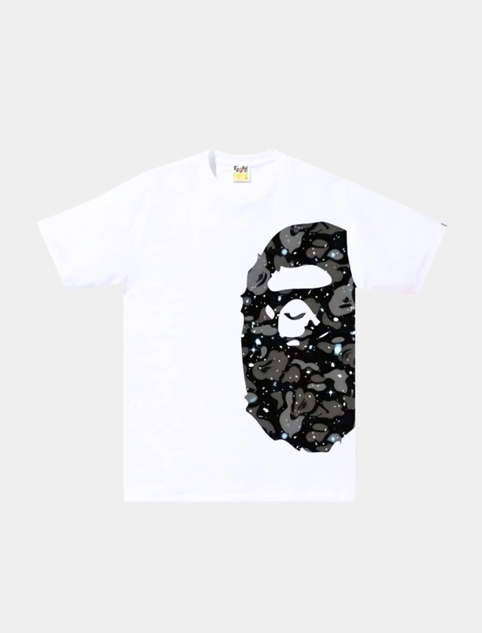 BAPE Space Camo Side T-shirt - Beyaz