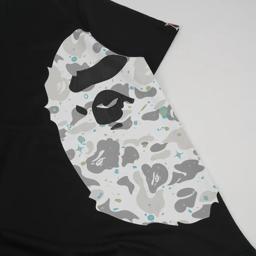 BAPE Space Camo Side T-shirt - Siyah