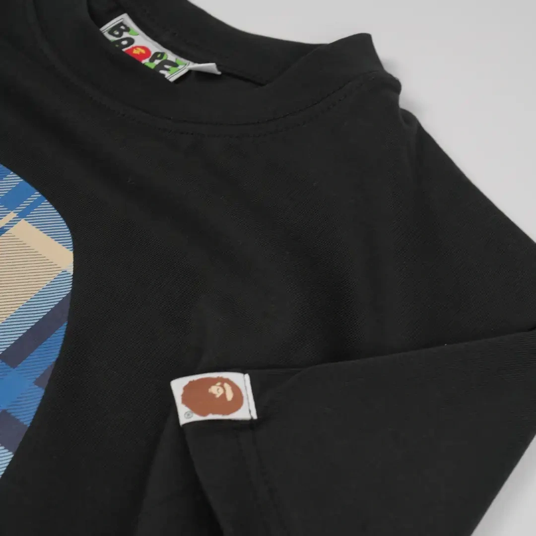 BAPE x Burberry Blue T-shirt - Siyah