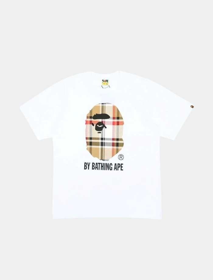 BAPE x Burberry T-shirt - Beyaz