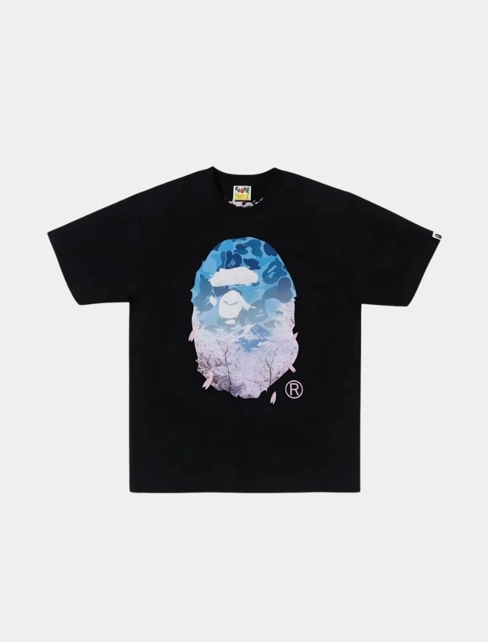 BAPE x Sakura T-shirt - Siyah