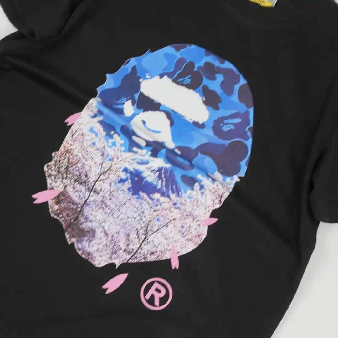 BAPE x Sakura T-shirt - Siyah