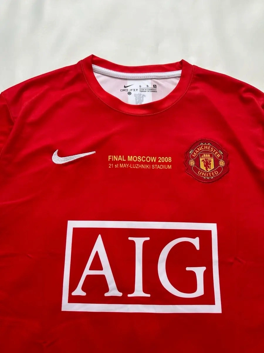 C. Ronaldo 7 Manchester United 2008 Forma