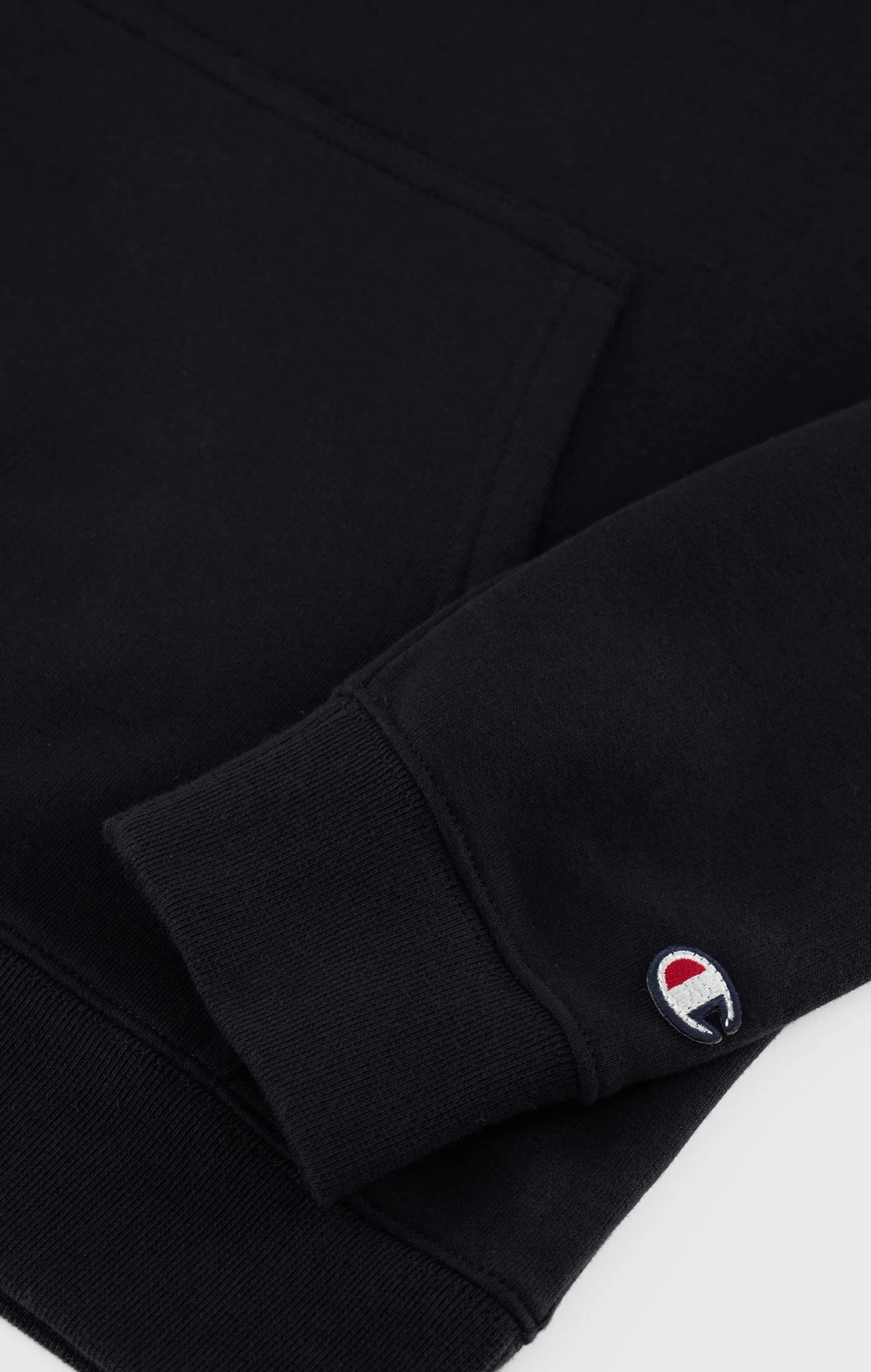 CHMPN Basic Logo Hoodie - Siyah