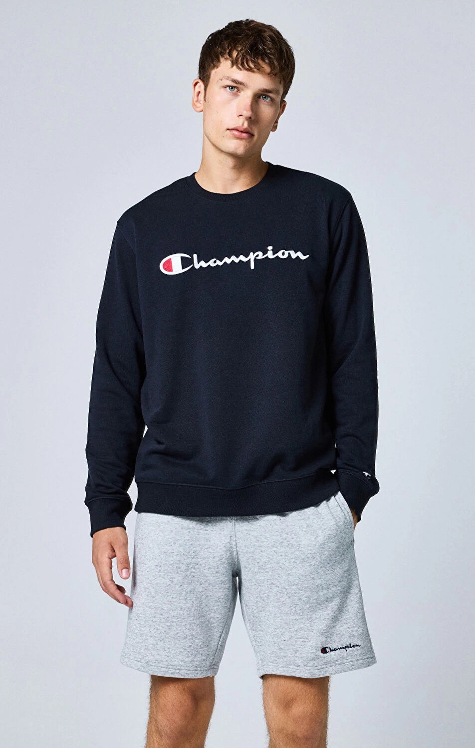 CHMPN Crewneck Sweatshirt- Lacivert