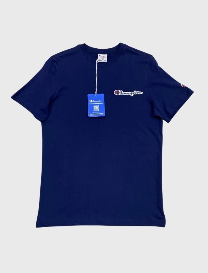 CHMPN İşleme Logo T-shirt – Lacivert