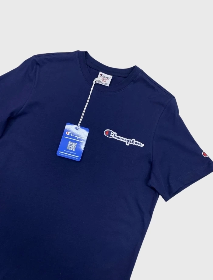 CHMPN İşleme Logo T-shirt – Lacivert