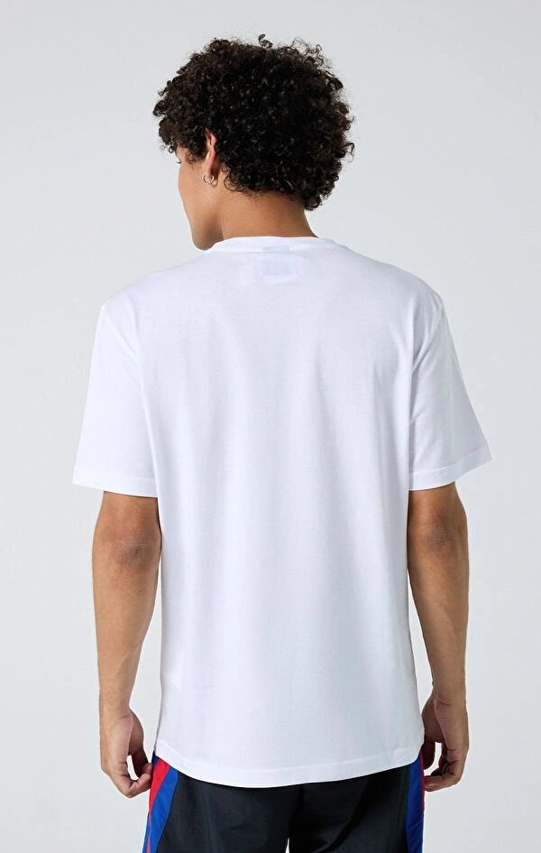 CHMPN Printed Logo T-shirt – Beyaz