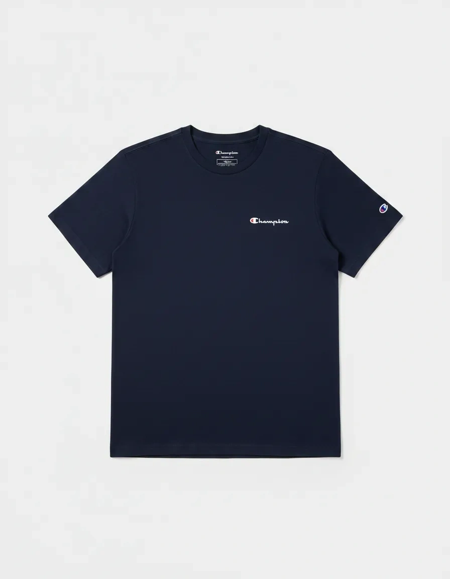 CHMPN Printed Logo T-shirt – Lacivert