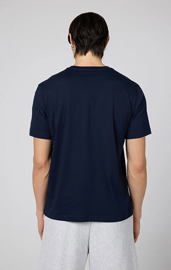 CHMPN Printed Logo T-shirt – Lacivert