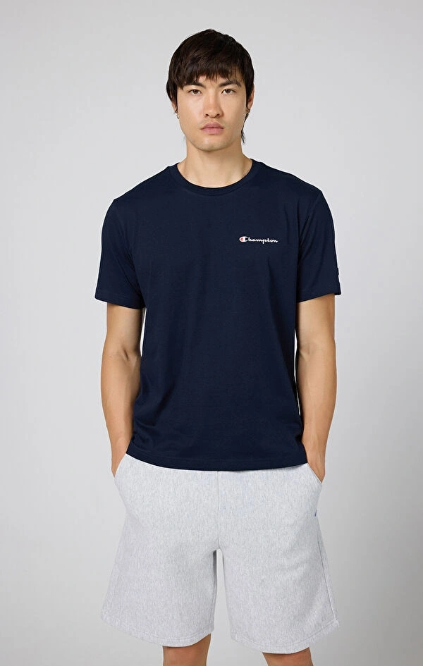 CHMPN Printed Logo T-shirt – Lacivert