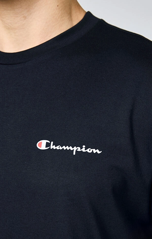 CHMPN Printed Logo T-shirt – Siyah