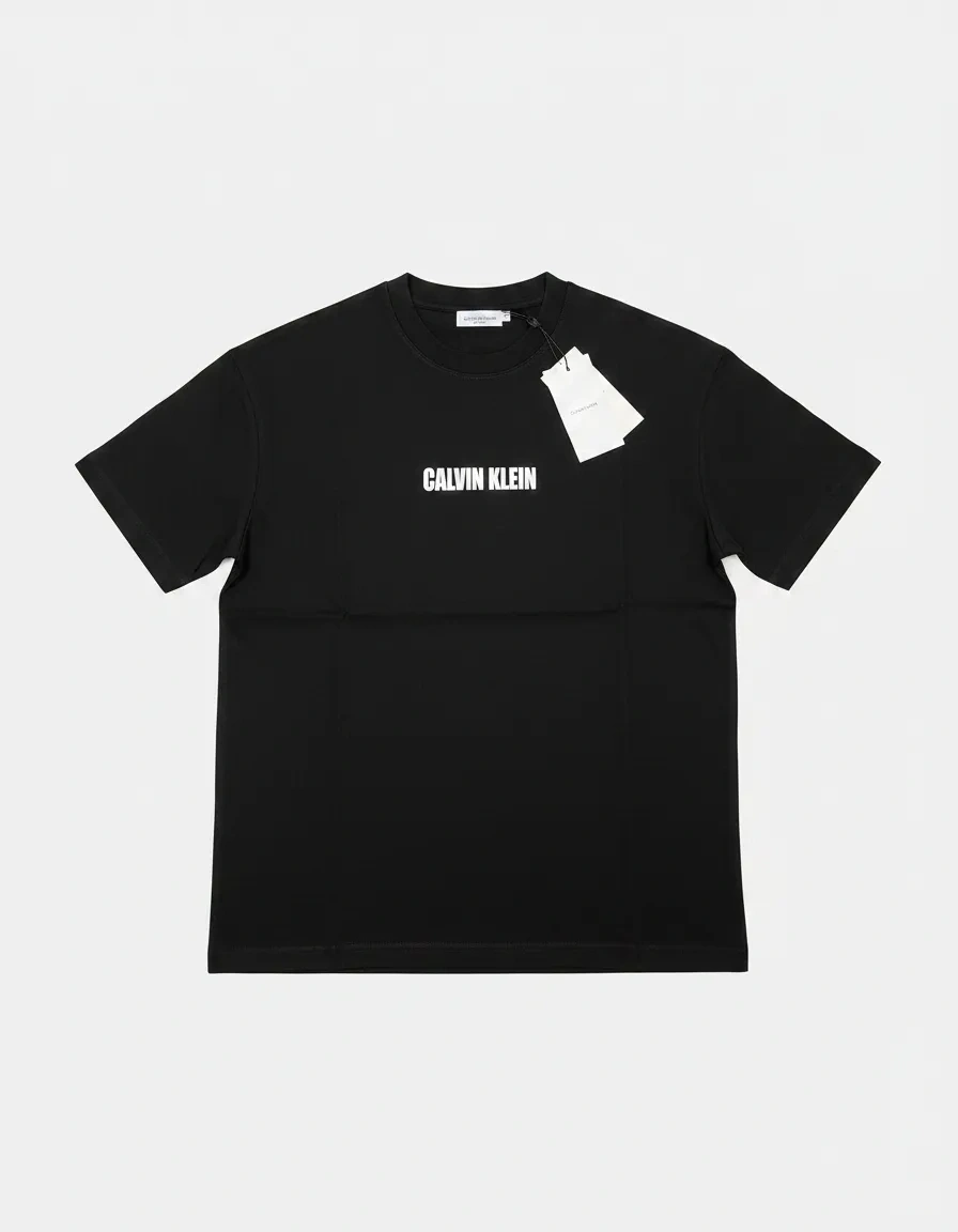 CK Wordmark Logo T-shirt - Siyah