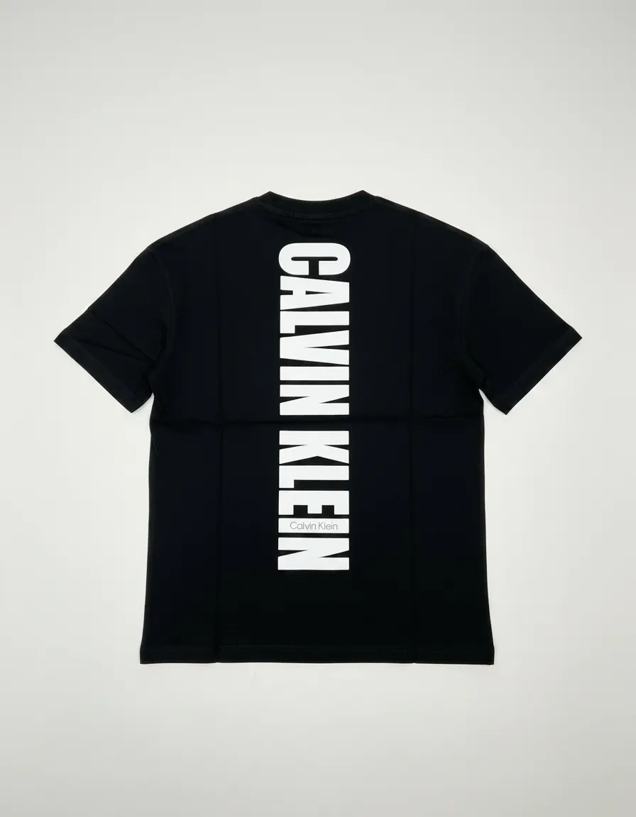 CK Wordmark Logo T-shirt - Siyah