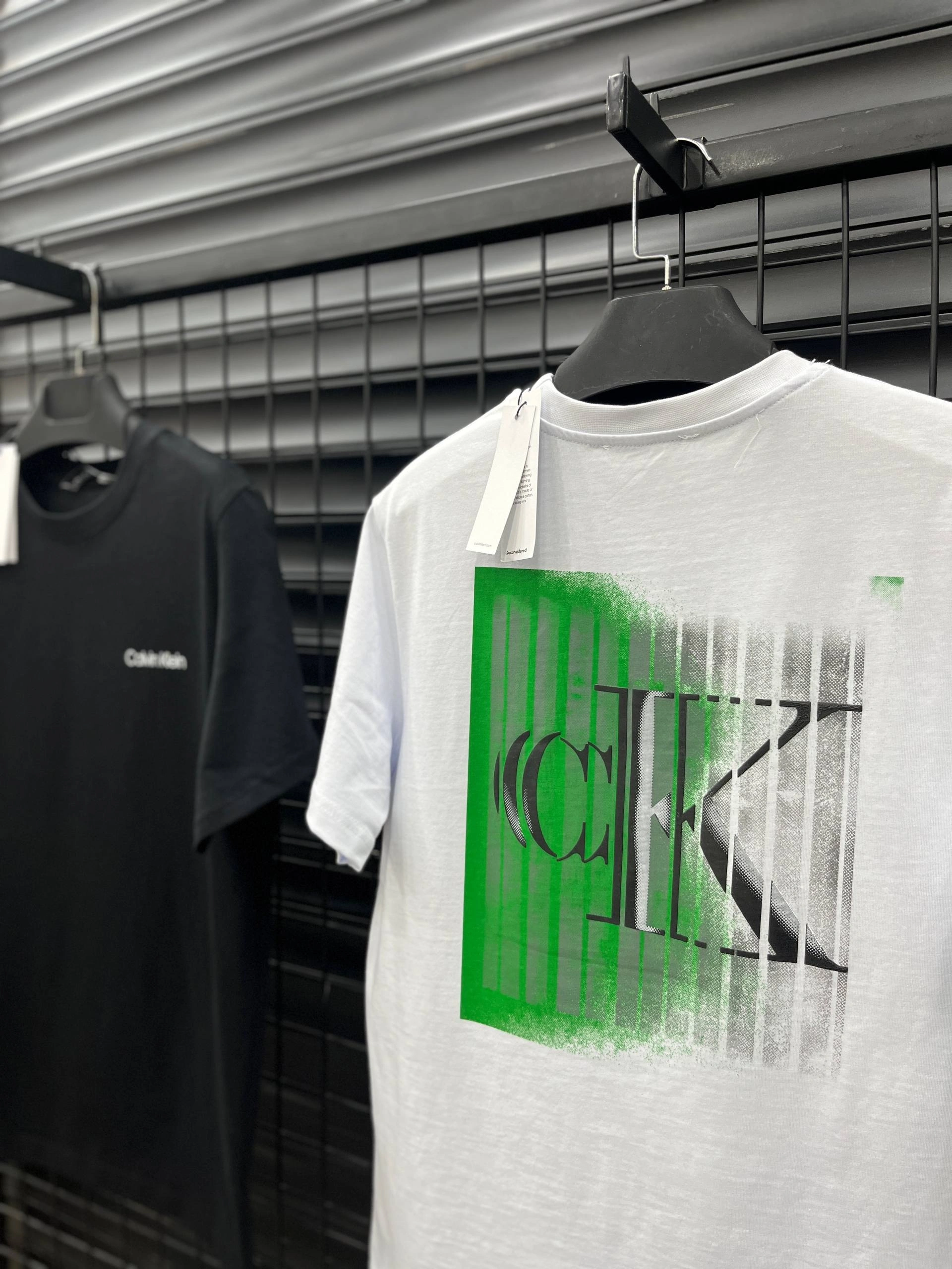 CK Greenty Logo T-shirt - Beyaz