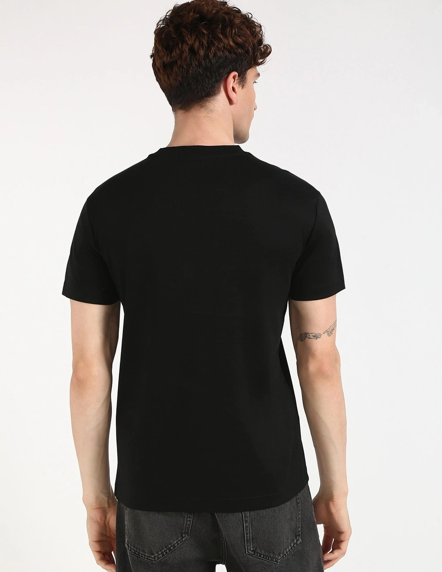 CK Mono Logo T-shirt - Siyah
