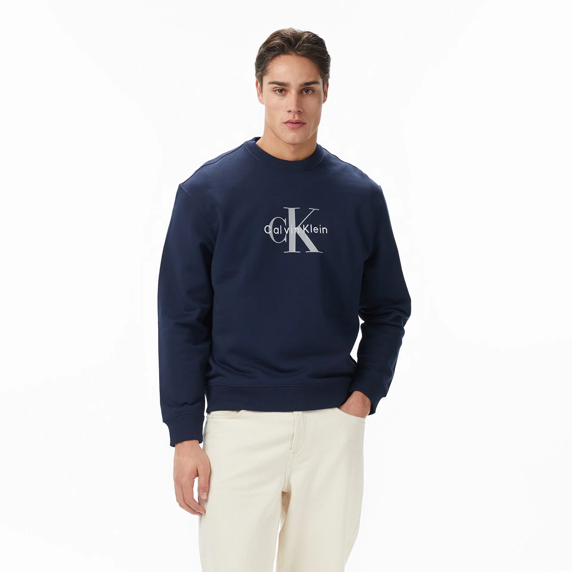 CK Monologo Sweatshirt - Lacivert
