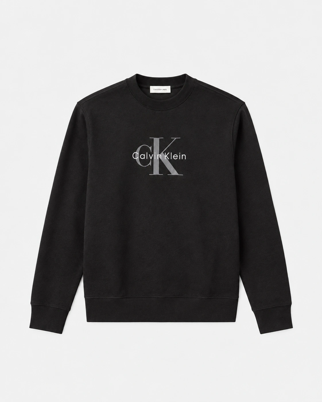 CK Monologo Sweatshirt - Siyah