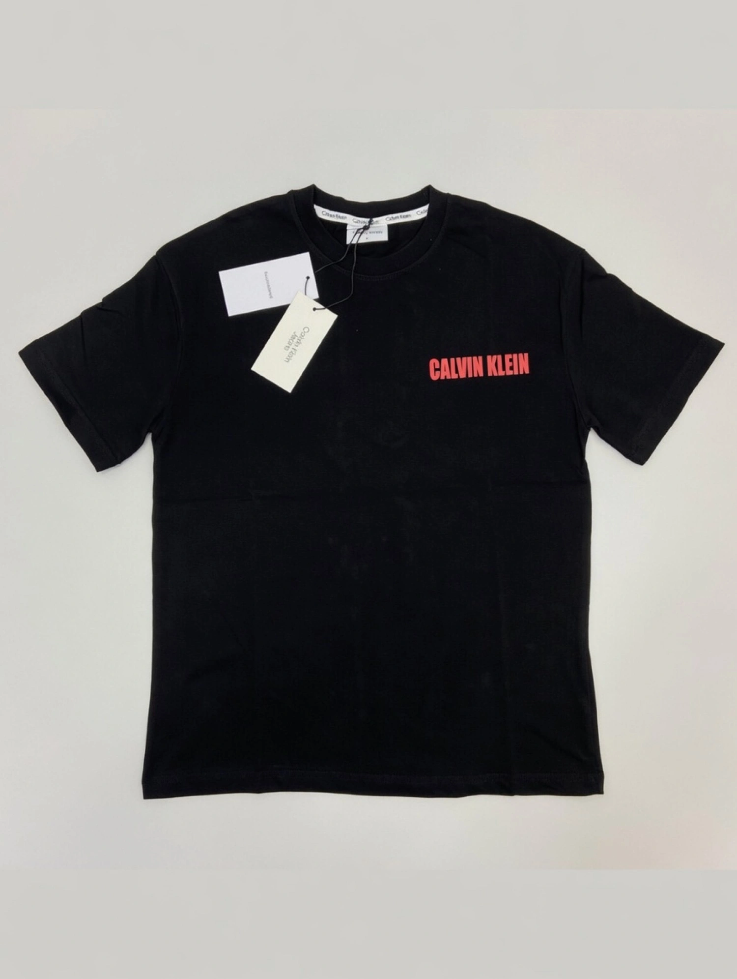 CK Red Logo T-shirt - Siyah
