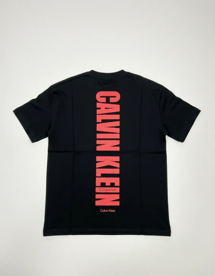 CK Red Logo T-shirt - Siyah