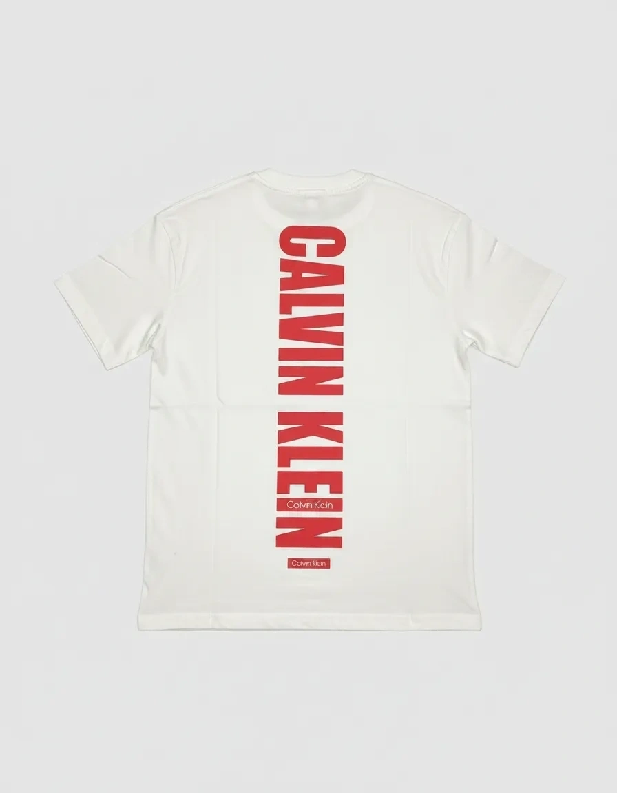 CK Red Logo T-shirt - Beyaz