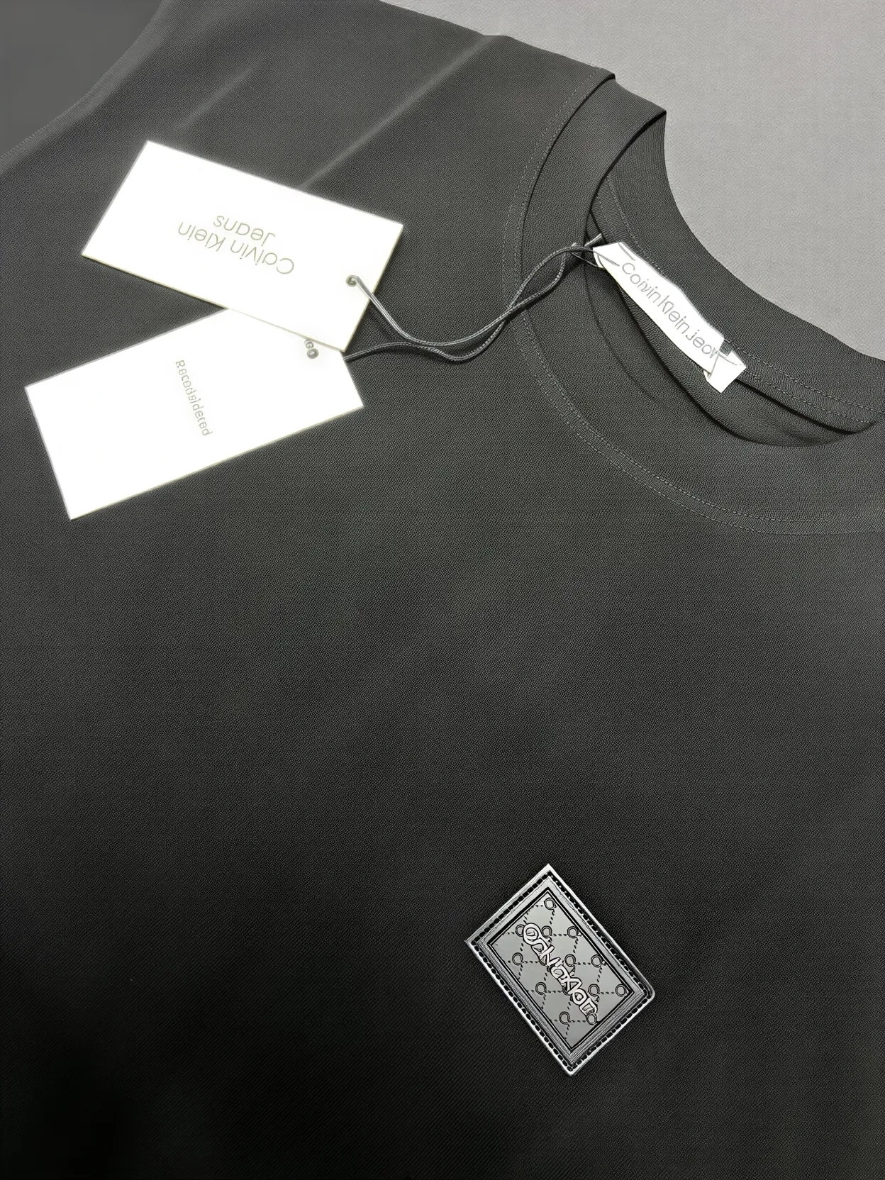 CK Badge Logo T-shirt - Siyah