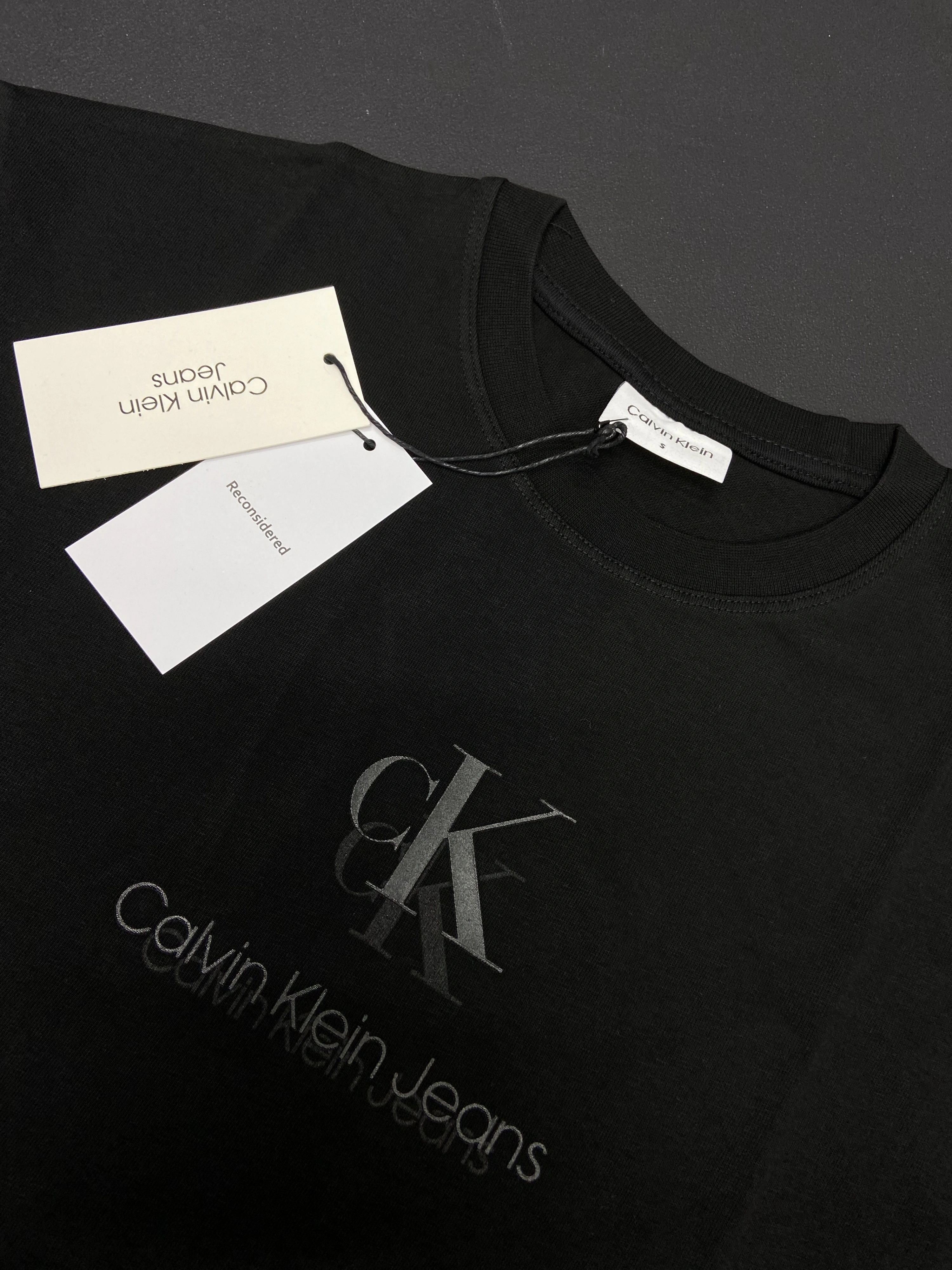 CK Shade Logo T-shirt - Siyah