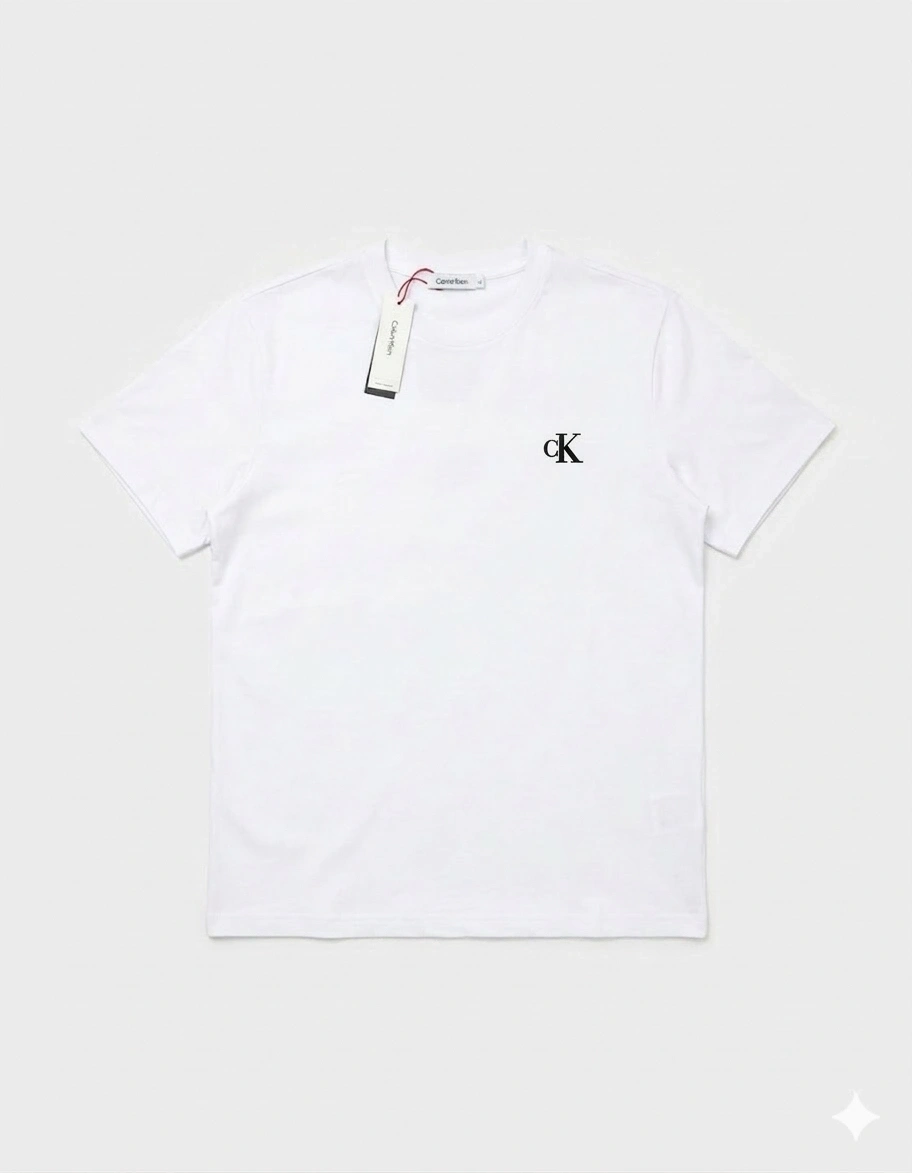 CK Subliner Logo T-shirt - Beyaz